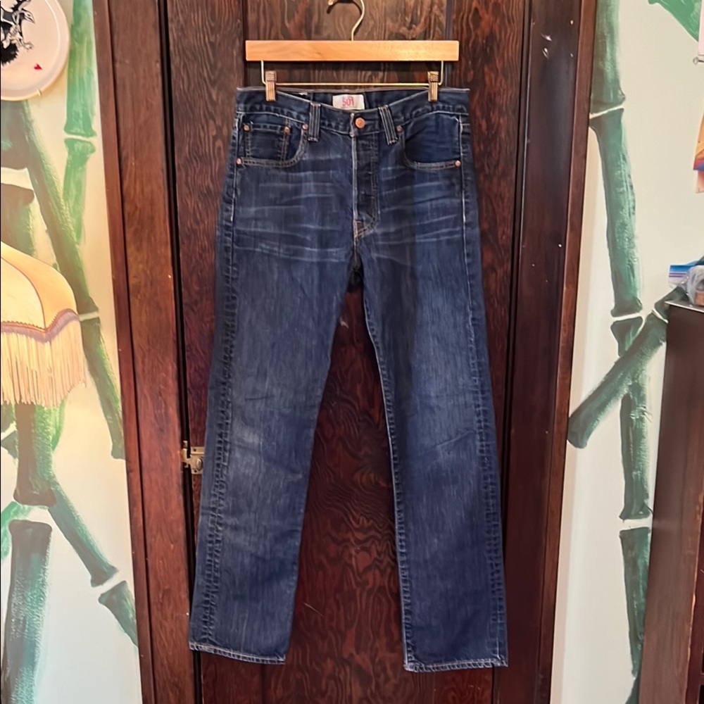 Levi’s Original 501 Straight Leg Button Fly